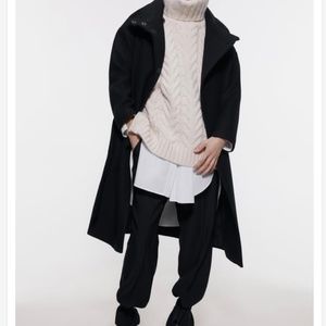 Zara wool blend coat